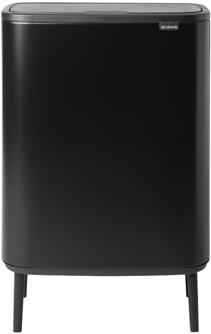 브라반티아 보터치빈 하이 30L 플러스 30L 이너버킷 휴지통, 매트블랙