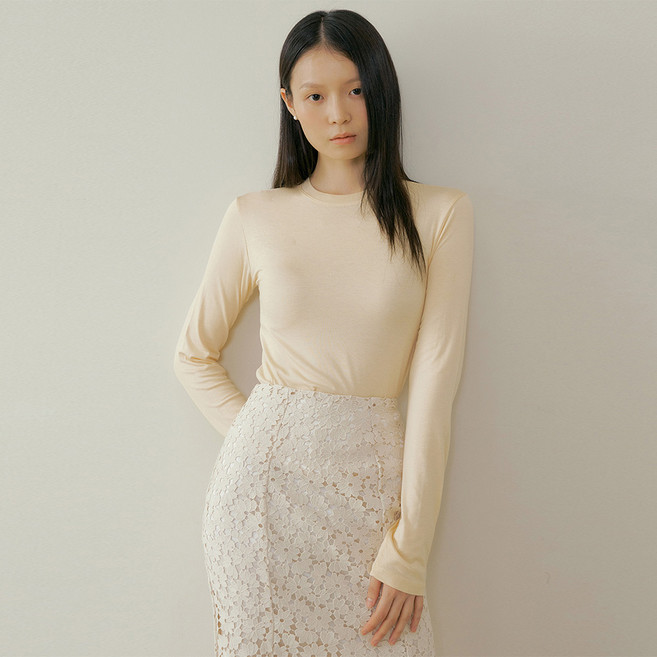 리올그 여성용 POD 롱 슬리브 티셔츠