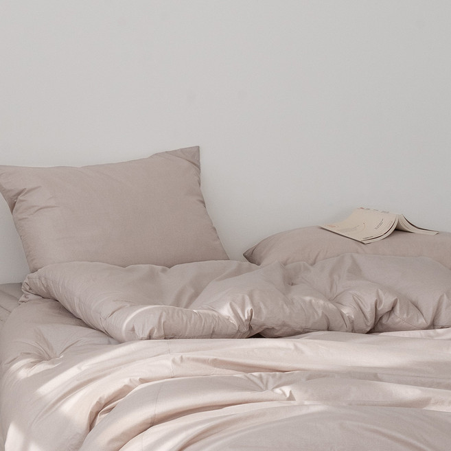 yesbedding 高密度Supima棉100支柔軟飯店式枕頭套