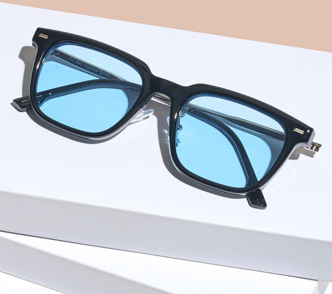 멜라크메 사각 뿔테 데일리 자외선차단 틴트 선글라스 5692