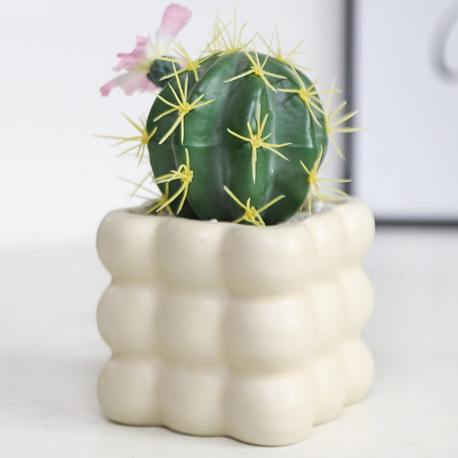 Souplace 泡泡球人造綠色植物盆栽組 S261-0191FR, TYPE 3, 1套