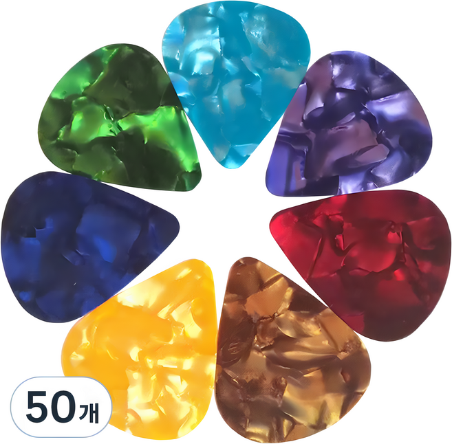 懷登 50入吉他撥片, 50個