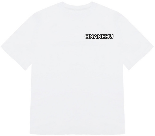 On and Who 0.387au On and Who 短袖 T 卹, 白色的