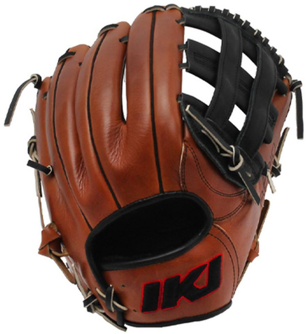 IKJ 內野手套 右投用 RP SW4(WN/BK)25, 1個, 胡桃木色 黑色
