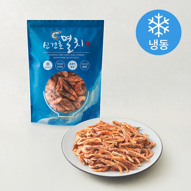 신건호멸치 국내산 홍새우 (냉동), 100g, 1개, 1개입