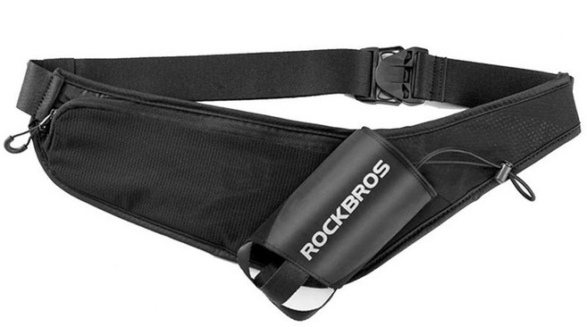 락브로스 스포츠 힙색 D45, 블랙, 1개