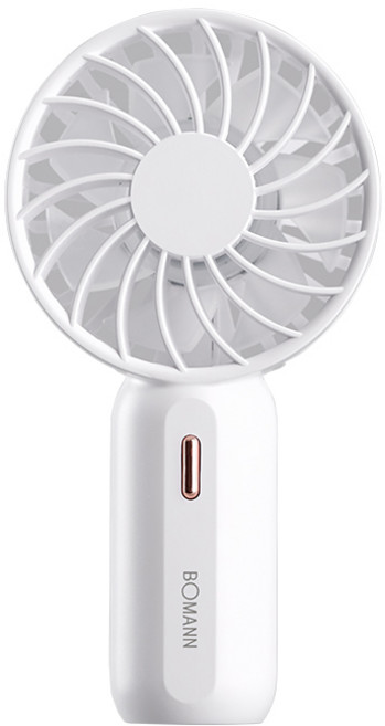보만코리아 초강풍 초미니 무선 핸디형 선풍기, 화이트, PF2270W