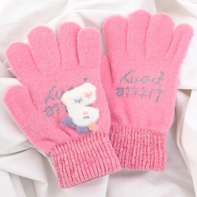 로로샤 아동용 유니콘 기모 장갑