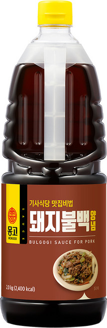 몽고식품 기사식당 맛집비법 돼지불백 양념, 2kg, 1개