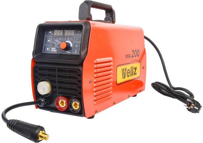 Wellz 논가스 용접기 200A, 1개, WNG-200
