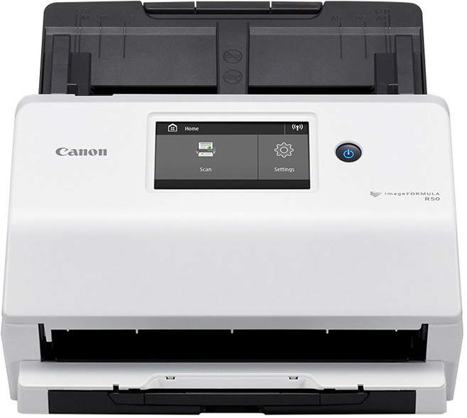 캐논 고속 양면 카드 신분증 북 문서 스캐너, R50