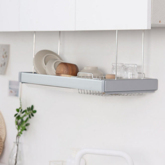 해피홈 프라임 부착식 식기건조대 600, 1개