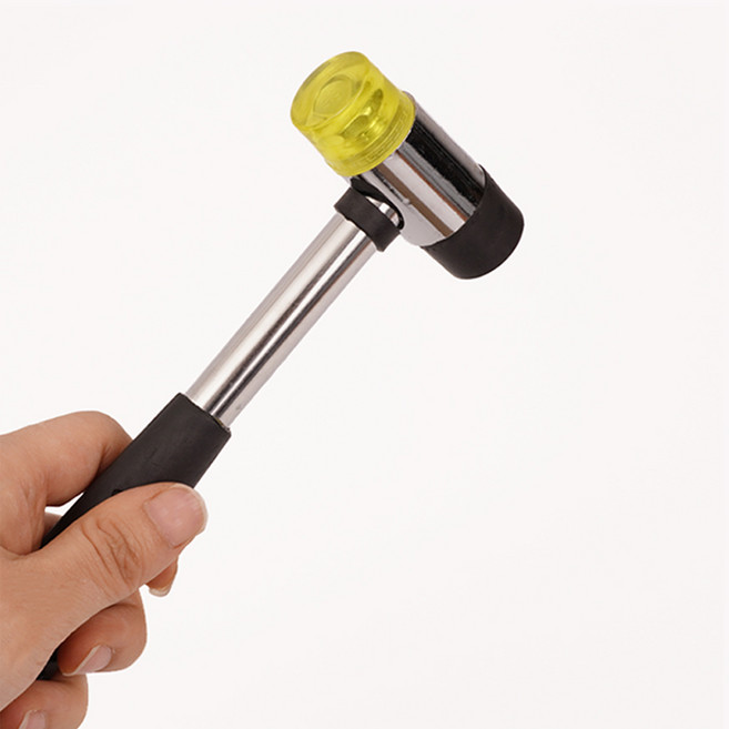 아유디샵 양용고무 우레탄망치, 혼합색상, 1개