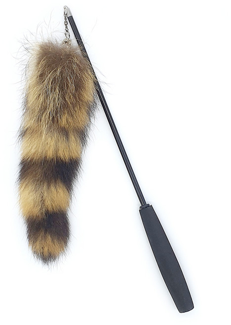 네이처펫 냥냥이 3단 밍크 사냥본능 낚시대, 혼합색상, 1개