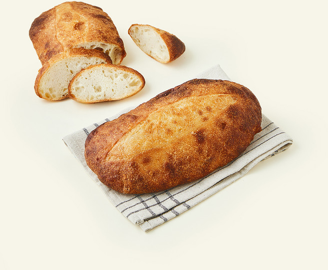 브로드카세 72시간 발효 저당 사워도우 치아바타, 510g, 1개입, 1개