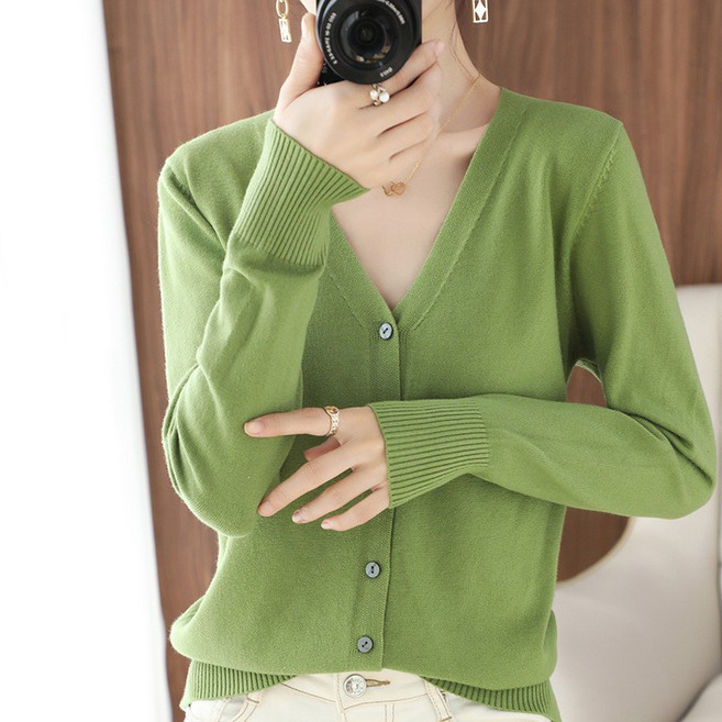 여성용 블랙101 에리텐 베이직라인 가디건 CH-2318063