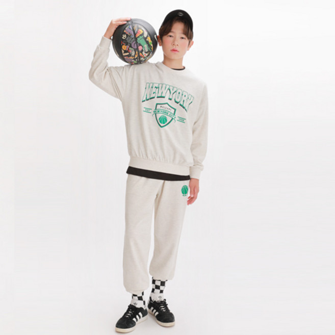 나나주니 뉴욕농구 상의 + 바지 세트