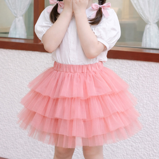 woojooi 兒童小公主紗裙