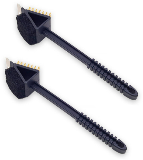 다기능 삼각면 그릴 브러쉬 A타입, 2개