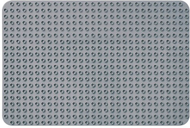 MY LITTLE TIGER 積木遊戲板 樂高相容積木, 灰色, 1個