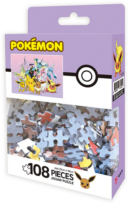 포켓몬스터 팬시 퍼즐 108 피카츄&이브이 프렌즈, 예림당