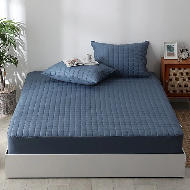 아이닉스 대우침장 세라지오 순면 누빔 매트리스커버 - 쿠팡