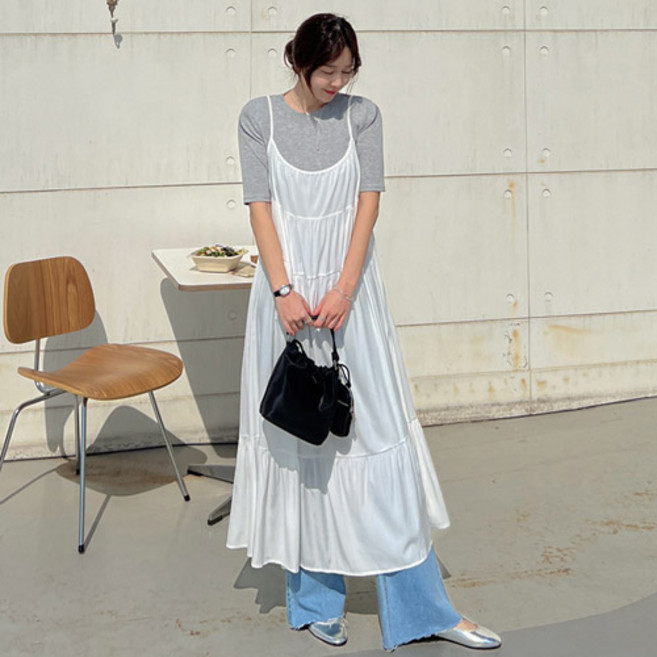 난닝구 해던오 나시 원피스