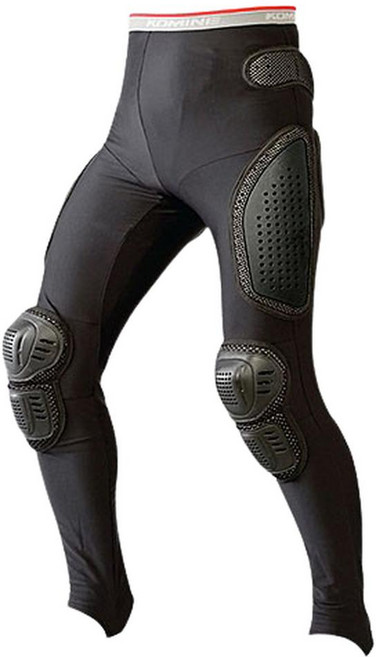 KOMINE 防護網眼內搭長褲 SK-612, 黑色