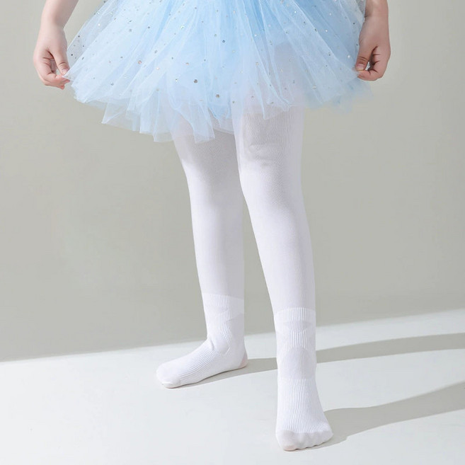 베베니즈 여아용 고탄력 유발 발레 스타킹