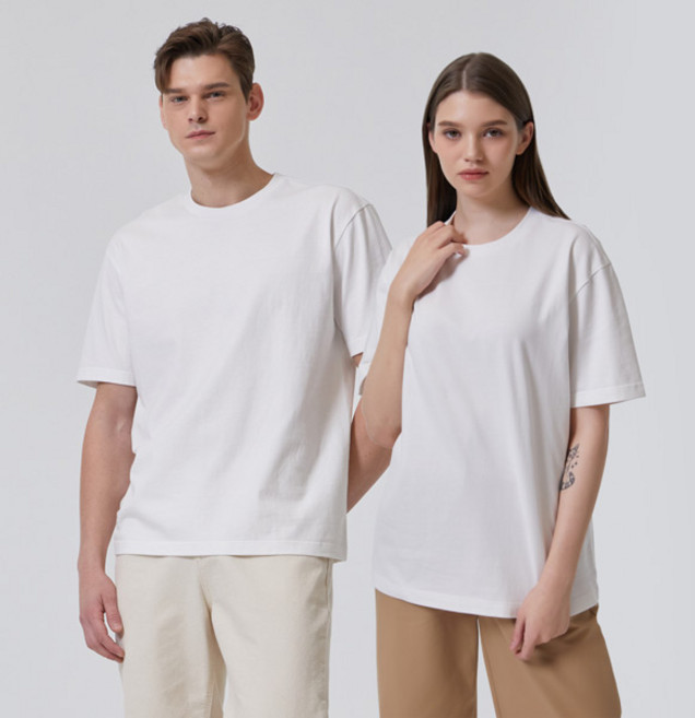 ThinC 코튼 도톰 16수 통기성 반팔 티셔츠