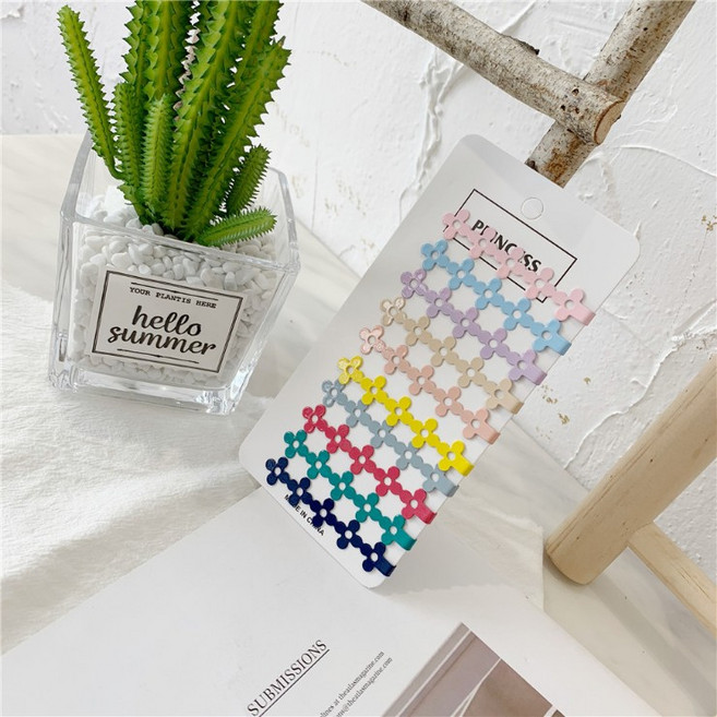 수스다 134 비비드 파스텔 머리핀 세트