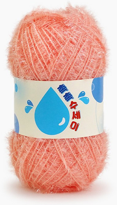 쎄비 촉촉 수세미실, 로즈골드, 1개