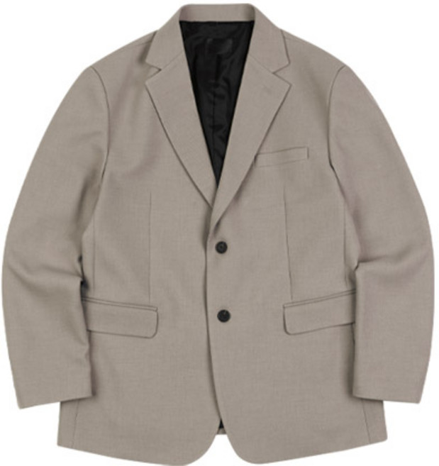 파이브엑스라지 남성용 오버핏 댄디 스판 수트 자켓