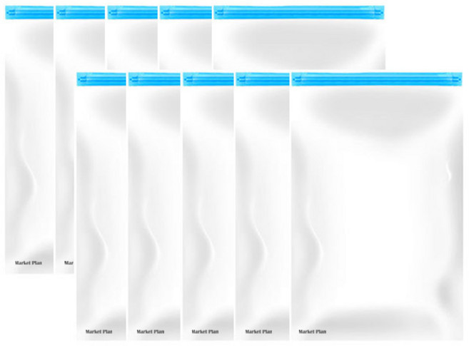 마켓플랜 여행용 압축팩 롤형, 1개입, 10개