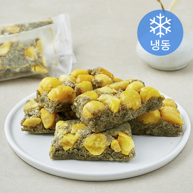 자농의뜨락 쑥밤설기 (냉동), 55g, 1개, 12개입