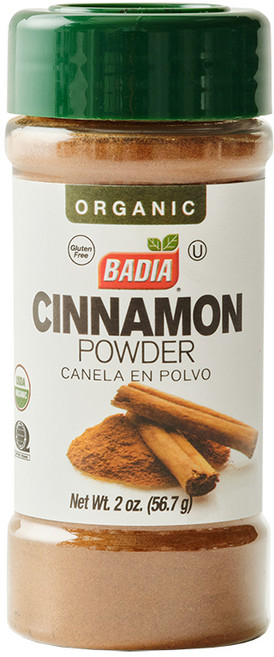 바디아 유기농 시나몬 파우더, 1개, 56.7g