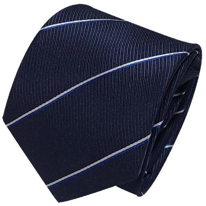 示波器 雙色條紋自動拉鍊領帶 MN341