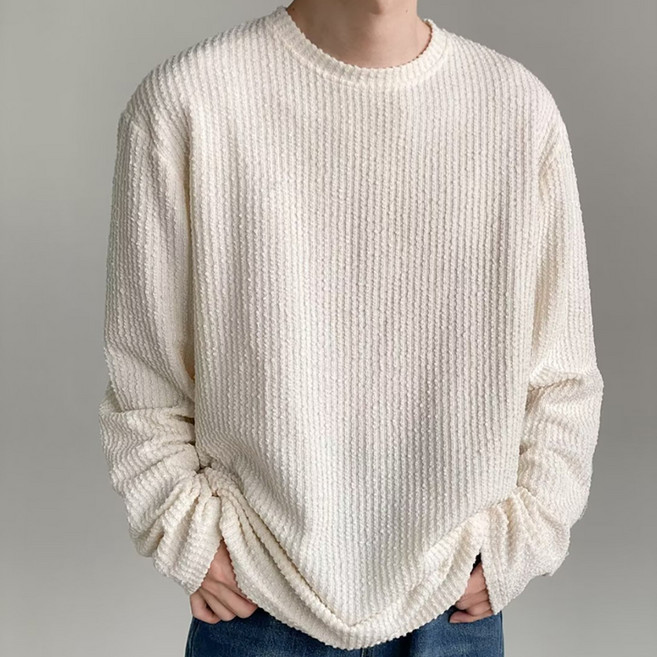 DM 포근 골지 기본 맨투맨