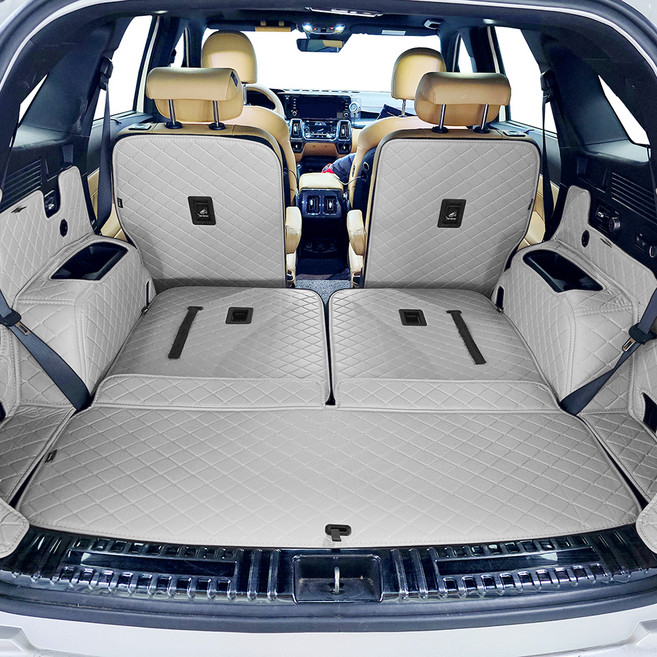 비비키 프리미엄 풀커버 트렁크매트, 더뉴 쏘렌토 MQ4 가솔린 / 하이브리드 6인승 2023년, 샌드베이지