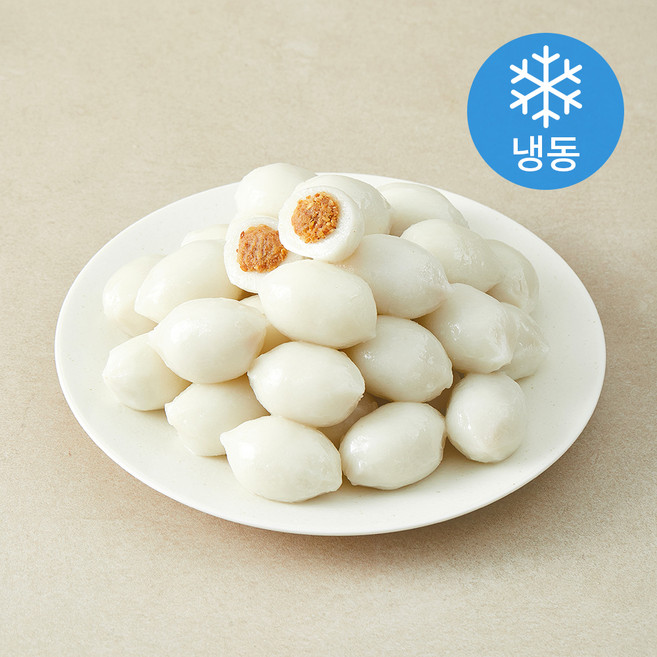 끼니엔 우리쌀 흰송편 (냉동), 1kg, 1개, 1개입