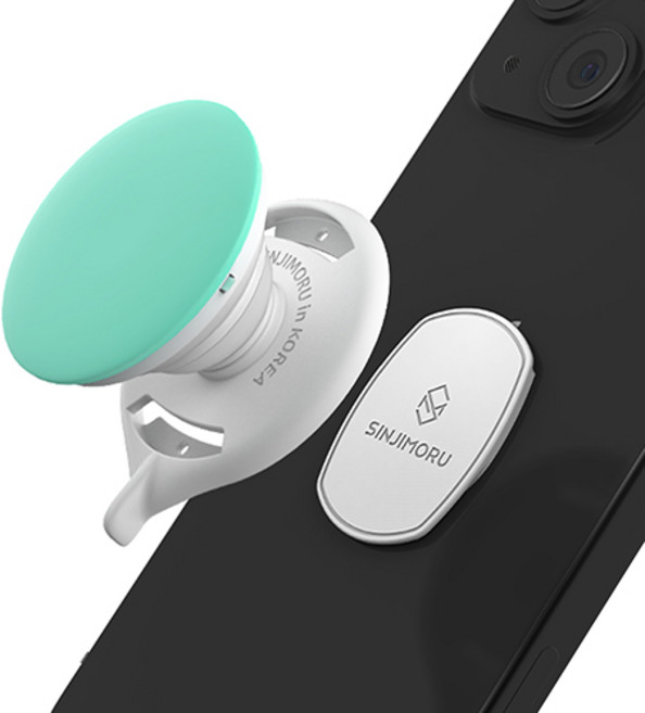 신지모루 탈부착 신지마운트 캔디톡, 민트, 1개