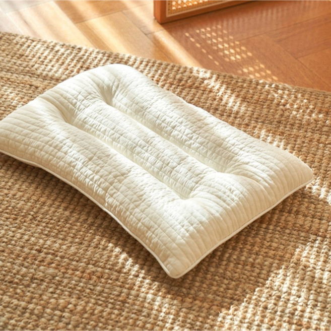 엘림코리아 빨아쓰는 낮은 쿨 리버시블 베개, 1개, 화이트