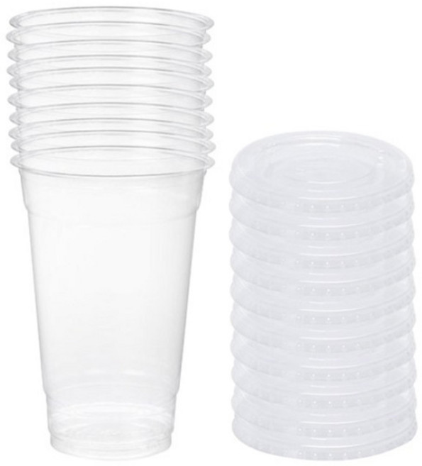 롯데이라이프 테이크아웃 아이스컵 720ml, 10개입, 1개