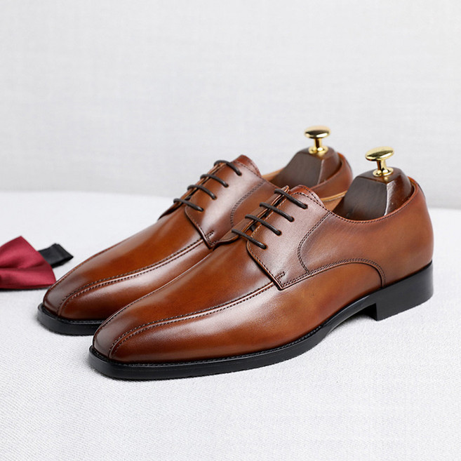 Elsso 縫線牛津鞋