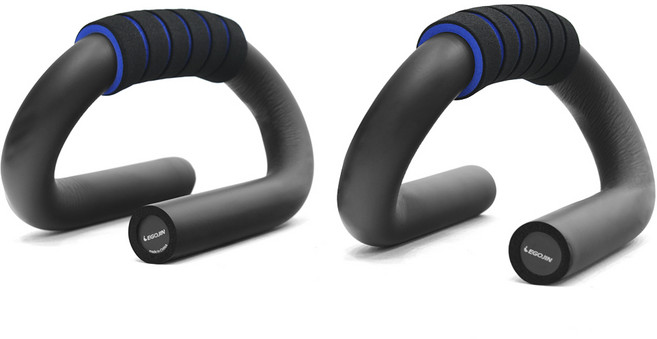 이고진 에스폼 푸쉬업 바 2p, 블랙 + 블루