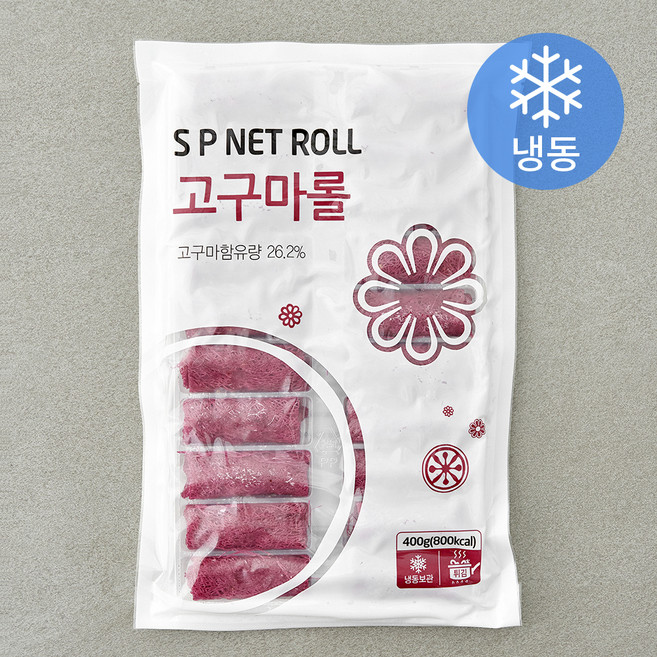 랜시 베트남산 고구마롤 (냉동), 400g, 1개