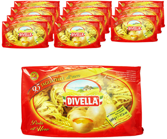디벨라 딸리아뗄레 계란 파스타, 500g, 12개