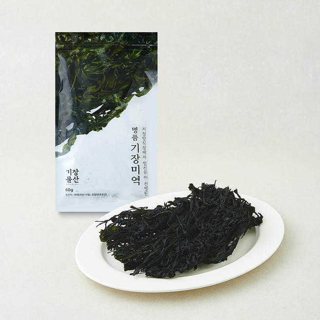 기장물산 주식회사 품질인증 명품 기장 미역, 1개, 60g
