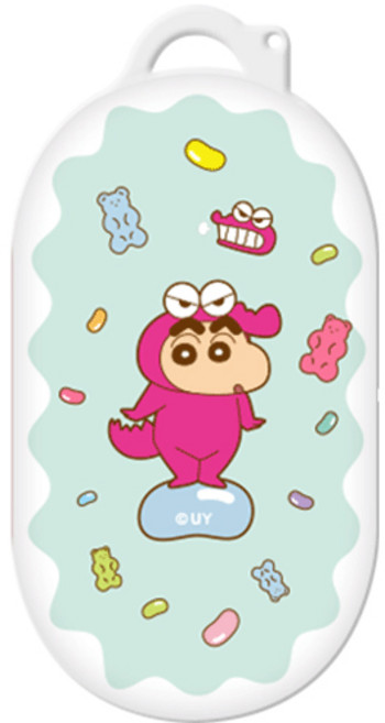 짱구 디저트 갤럭시 버즈 플러스 / 버즈 공용 하드 케이스, 젤리 짱구