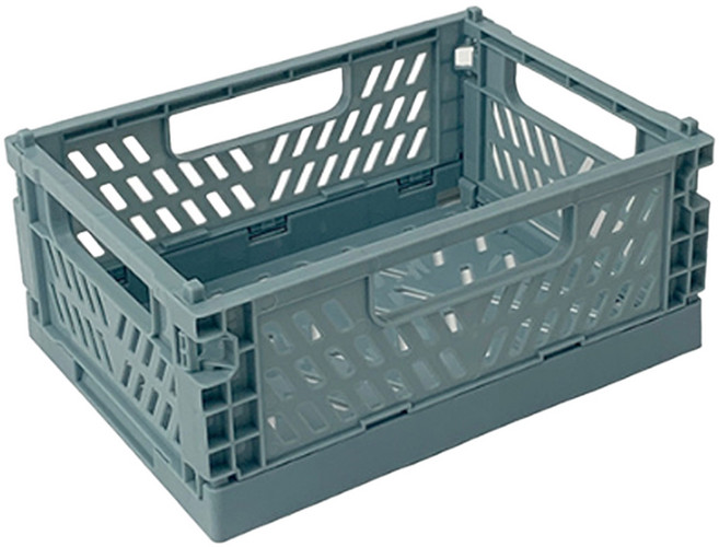 withWIN 접이식 폴딩 캠핑 수납정리함, 다크블루, 1개